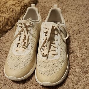 Women's Dansko Sky Cream/Light Beige Sneakers Mesh Sneakers